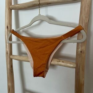 LA Hearts Pacsun Burnt Orange Metallic Bikini Bottom